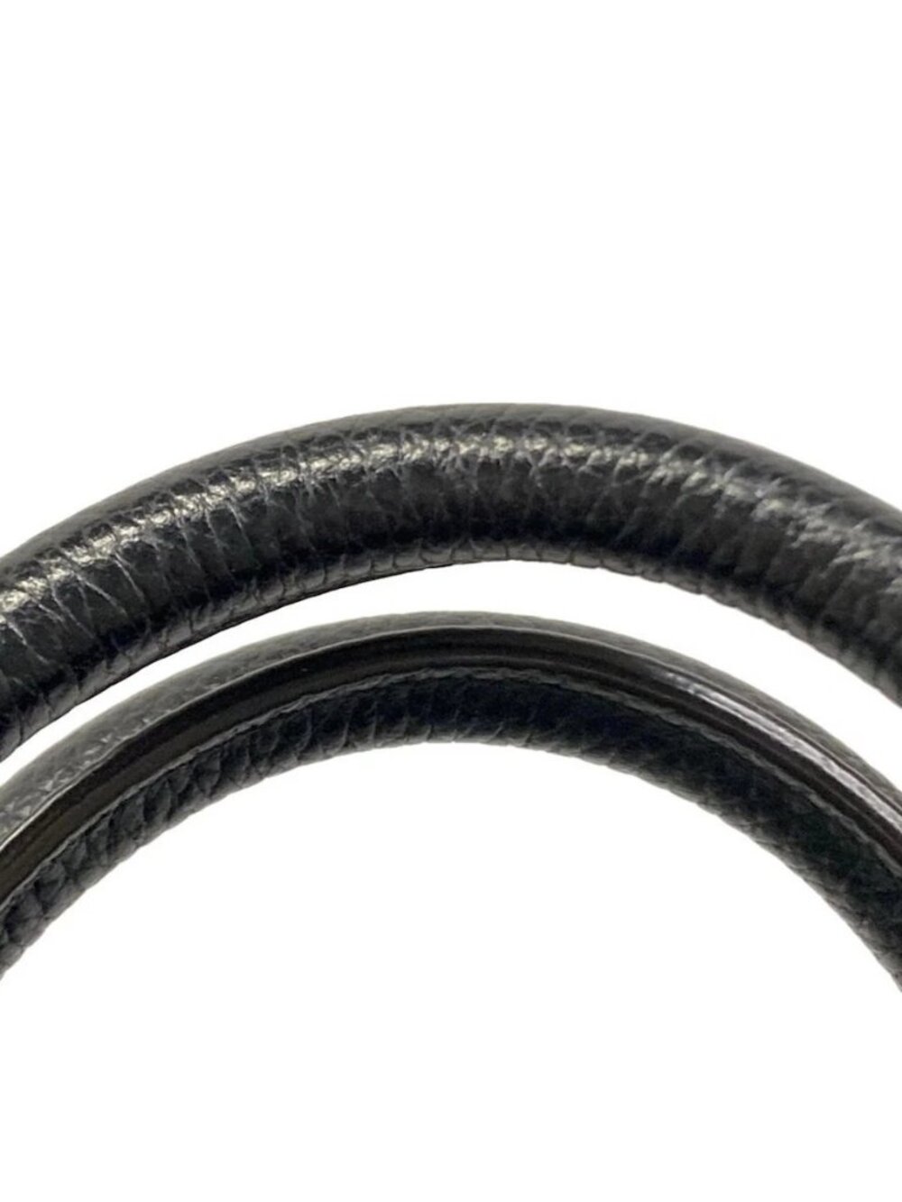 CELINE Luggage Nano Shopper - Black Drummed calfskin Handbag - Picture 15 of 15